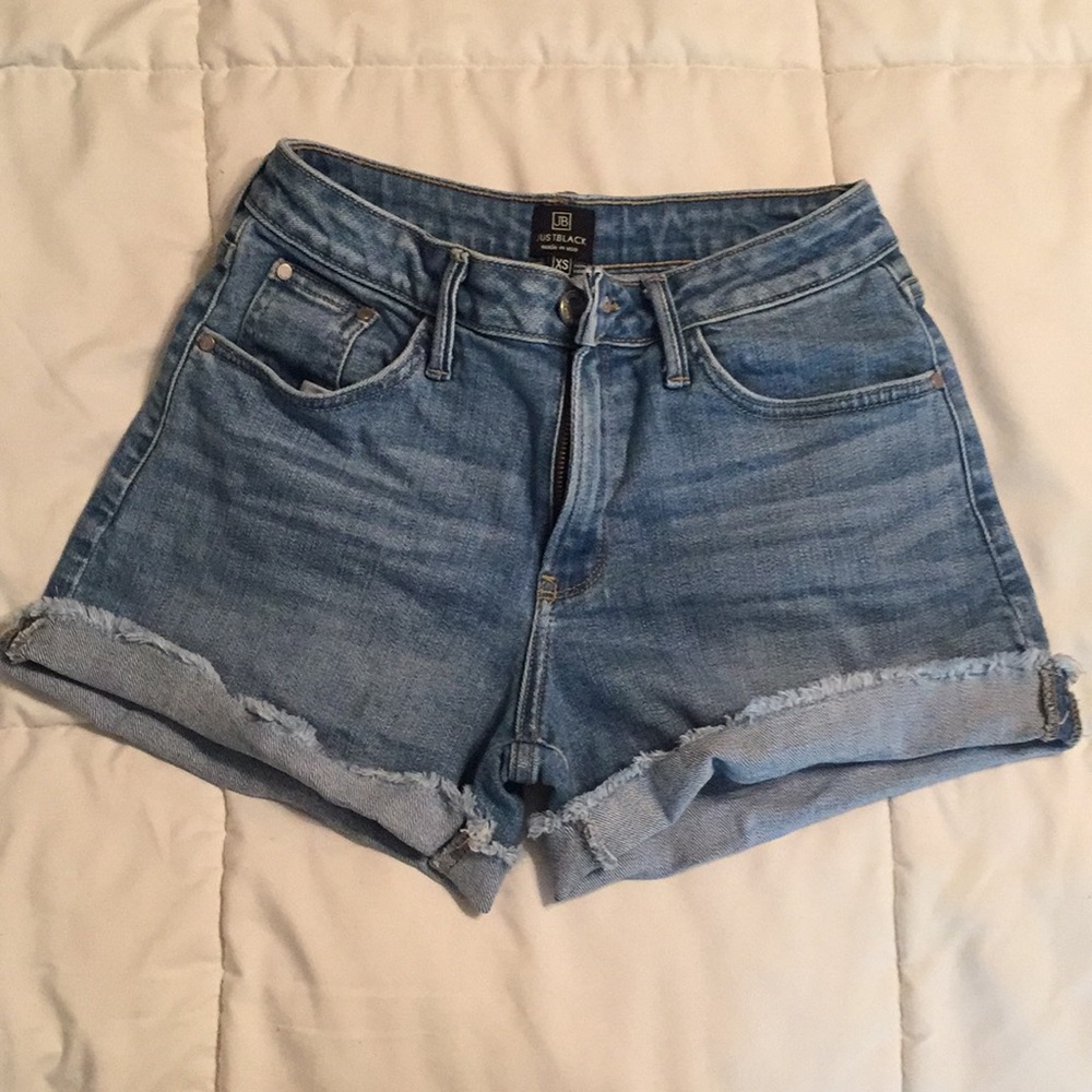 Just Black brand jean shorts